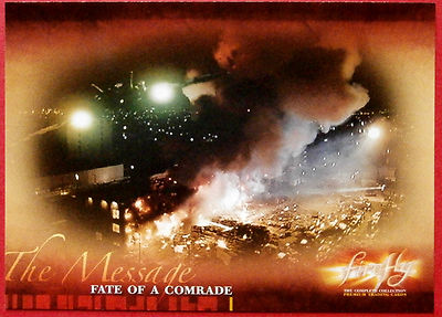 Joss Whedon's FIREFLY - Card #46 - Fate of a Comrade - Inkworks 2006-image