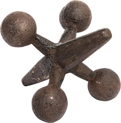Retro Decorative Cast Iron Jack Figurine Rust -image