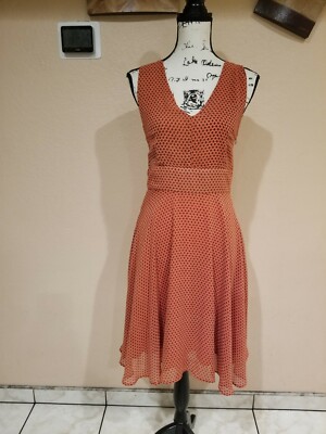 Ezra Women Orange Dress Size S-image