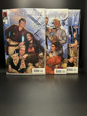 Serenity: Better Days #1 - 3 (Complete Set) Indie Comic Dark Horse Joss Whedon-image