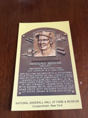 Baseball Hall Of Fame Postcard You Pick Complete Your Set-image
