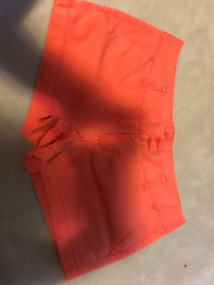 Mossimo Supply Co Shorts Size 7 Orange -image