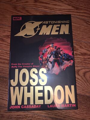 Astonishing X-Men 1 hard cover book Joss whedon sealed-image
