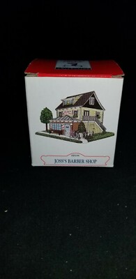 Liberty Falls Collection  - AH206 - Joss's Barber Shop - New in box - 2000-image