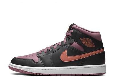 Nike Air Jordan 1 Mid SE BlackSky J MauveSky Orange FB9911 008 Unused-image