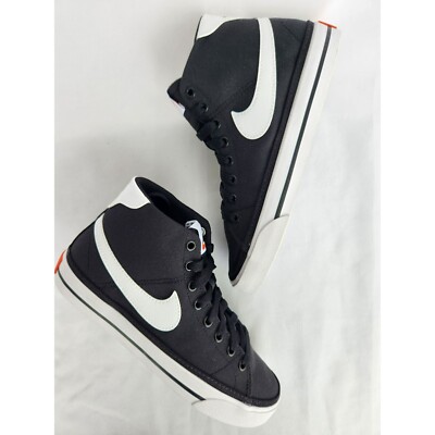 * 6.5 WOMEN'S NIKE BLAZER COURT LEGACY CANVAS MID DD0161-001 SNEAKERS SPORTSWEAR-image
