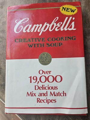 Campbell's Creative Cooking with Soup Cookbook by Campbell Soup Company Staff...-image