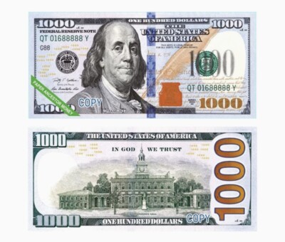 240Pcs Ancestor Money - USD Joss Paper Money - Ancestor Money to Burn-image