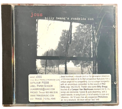 Joss - billy hwang's roadside con - CD Compact Disc-image