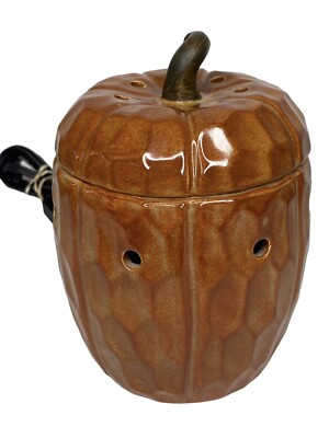 Scentsy Orange Pumpkin Mid Size Wax Warmer Fall-image
