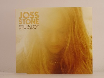 JOSS STONE FELL IN LOVE WITH A BOY (K75) 2 Track CD Single with Picture Sleeve R-image