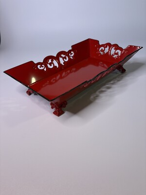 Creative Co-Op Decorative Tin Metal Tray 17