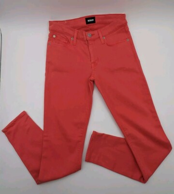 Hudson Woman 's Jeans Ankle Krista Super Skinny in Carrot Orange Size 28 NWT-image
