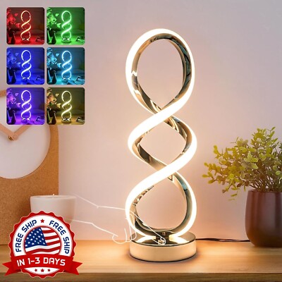 Lampara Modernas Para Mesa De Noche Lamps Bedroom Nightstand Metal Lamps NUEVO-image