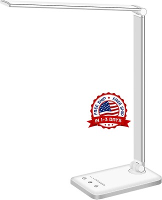 Lampara LED Lamparas De Mesa Para Oficina y Cuarto Luz Escritorio Estudiar NUEVO-image