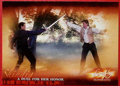 Joss Whedon's FIREFLY - Card #24 - A Duel For Her Honor - Inkworks 2006-image