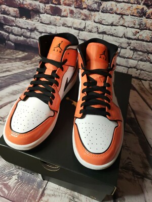 Size 9.5 - Jordan 1 Mid SE Turf Orange-image