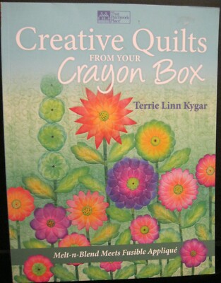 CREATIVE QUILTS FROM YOUR CRAYON BOX MELT-N-BLEND MEETS FUSIBLE APPLIQUE   KYGAR-image