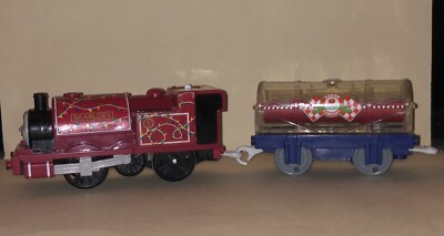 Thomas Friends Trackmaster Motorized Train SKARLOEY & SODOR SAUCE CO Mattel 2009-image