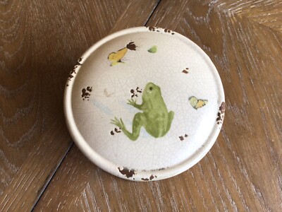 Creative Co-Op Ceramic Trinket Dish, “House In The Country” 5’-image