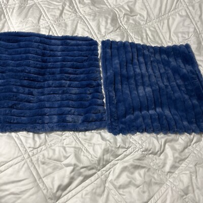 Faux Fur Throw Pillow Covers 18 x 18