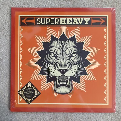 SUPERHEAVY 2011 VINYL GF Mick Jaggar Joss Stone. OBEY cover. New. Sealed-image